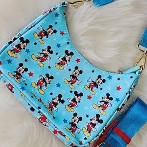 Stoney Clover X Disney Mickey Curved Crossbody Bag